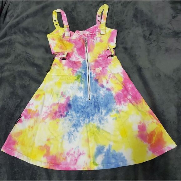TRIPP nyc tie dyed buckle dress XS, S, M - Picture 4 of 4